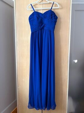 Lauren Ralph Lauren Royal Blue “Strapless” Maxi Dress